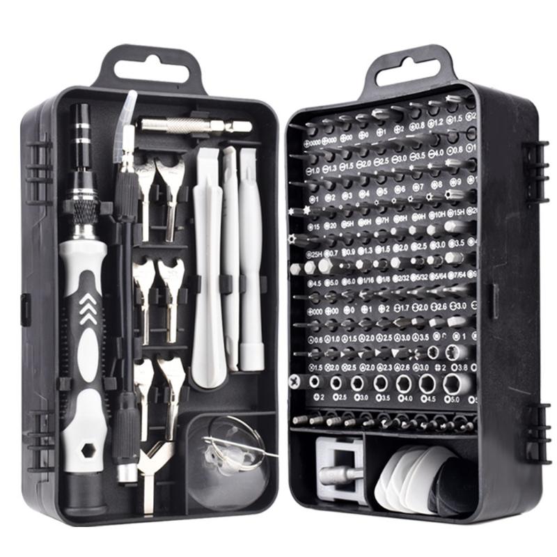 Professional Hand Tool Sets Mini Case For Repair 135 In 1 Screwdriver Set Of Screw Driver Bit Precision Mobile Phone Tools Kit Torx Hex
Professional Hand Tool Sets Mini Case For Repair 135 In 1 Screwdriver Set Of Screw Driver Bit Precision Mobile Phone Tools Kit Torx Hex