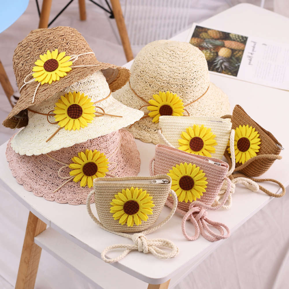 Sunflower children's sunshade female sunscreen Princess Beach grass baby sun basin Hat summer, Yellow
Sunflower children's sunshade female sunscreen Princess Beach grass baby sun basin Hat summer, Yellow