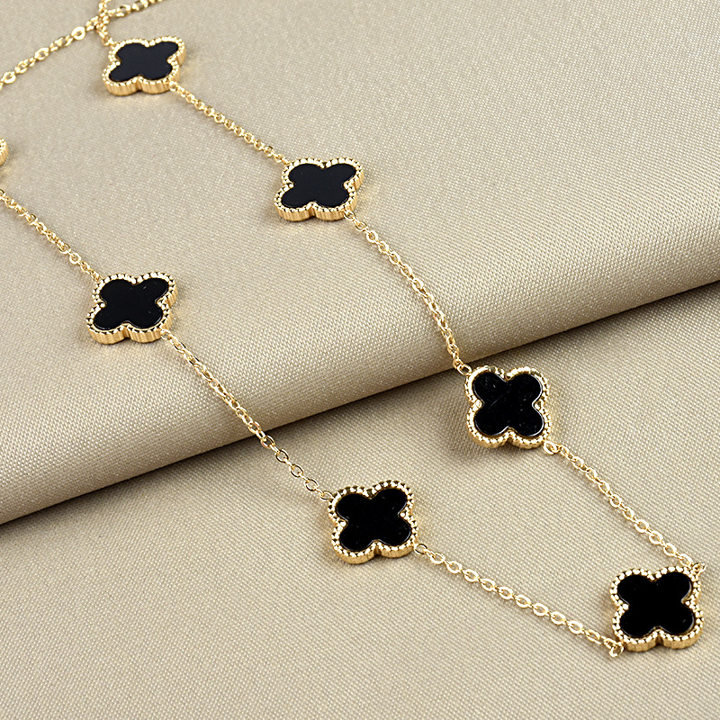 Fine Design Titanium Steel Cute 4 Leaf Clover Pendant Necklace Jewelry for Women Gift304D
Fine Design Titanium Steel Cute 4 Leaf Clover Pendant Necklace Jewelry for Women Gift304D