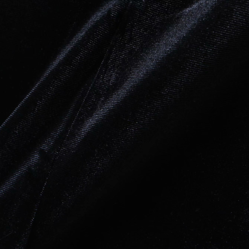 Sexy Woman Black Velet Beading Patchwork Mini Skirt Spring Fashion Soft Irregular Female Chic Streetwear s 210515