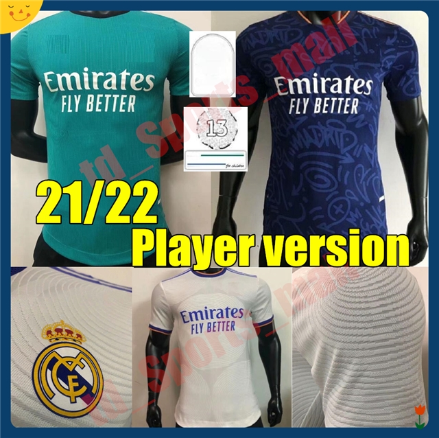 21 22 Player Version Real Madrid Soccer Jerseys 2021 2022 Home away 3rd HAZARD MODRIC SERGIO RAMOS Maillots de football Shirt BENZEMA MARCEL, Black;yellow
21 22 Player Version Real Madrid Soccer Jerseys 2021 2022 Home away 3rd HAZARD MODRIC SERGIO RAMOS Maillots de football Shirt BENZEMA MARCEL, Black;yellow