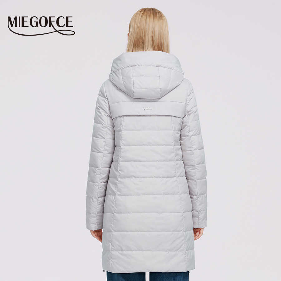 MIEGOFCE Spring Collection Women Coat Windproof Womens Jacket Reversible Slider Side Zipper Waterproof Jacket Womens Parka 210819