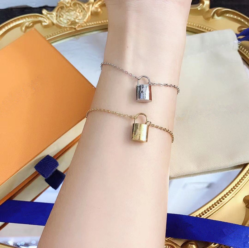 Fashion Classic Style chain necklace and bracelet pendant stainless steel gold sliver 2 color for mother gift от DHgate WW
