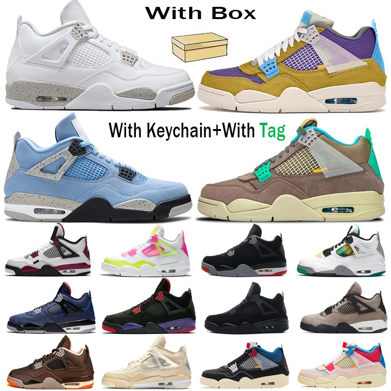 With Box 2021 Original Jumpman Sail 4 Mens Basketball Shoes 4s Desert Moss Taupe Haze University Blue Black Cat What The Court Purple Denim Sneakers Trainers, 22
With Box 2021 Original Jumpman Sail 4 Mens Basketball Shoes 4s Desert Moss Taupe Haze University Blue Black Cat What The Court Purple Denim Sneakers Trainers, 22