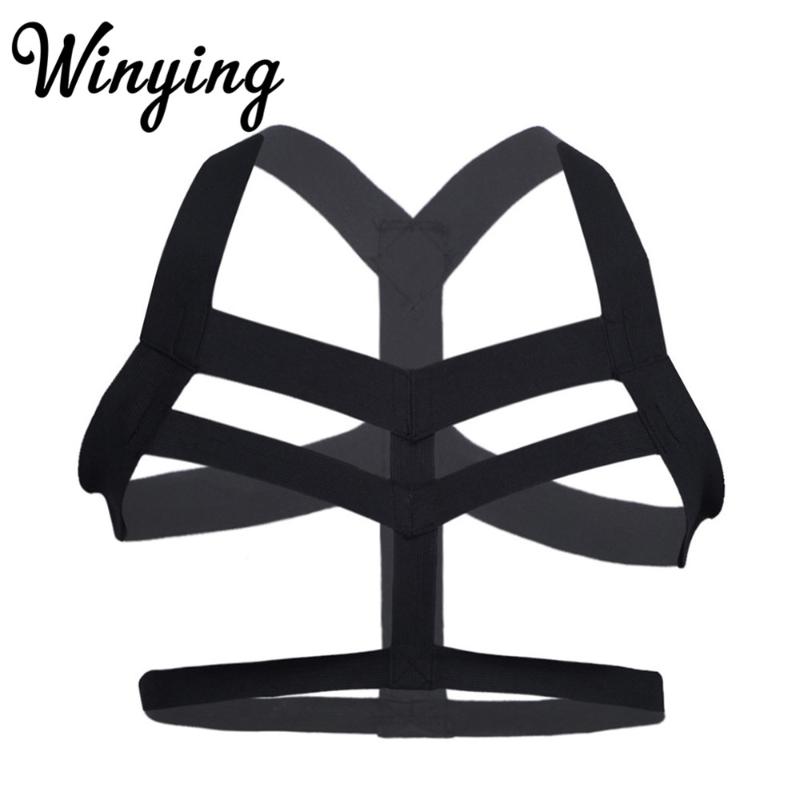 Men Sexy Body Chest Harness Belts Nylon Halter Elastic Wide Straps Tops Gay Male Gothic Rave Costume Restraints Bondage Bras Sets, Black
Men Sexy Body Chest Harness Belts Nylon Halter Elastic Wide Straps Tops Gay Male Gothic Rave Costume Restraints Bondage Bras Sets, Black