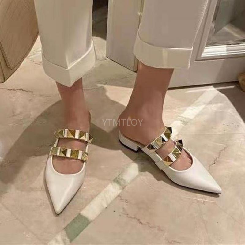 Shallow Chunky Heels Mules Women Slipper Leather Pointed Toe Slide Sexy Ladies Slip On Shoes Black Zapatillas Mujer Casa Slippers
Shallow Chunky Heels Mules Women Slipper Leather Pointed Toe Slide Sexy Ladies Slip On Shoes Black Zapatillas Mujer Casa Slippers