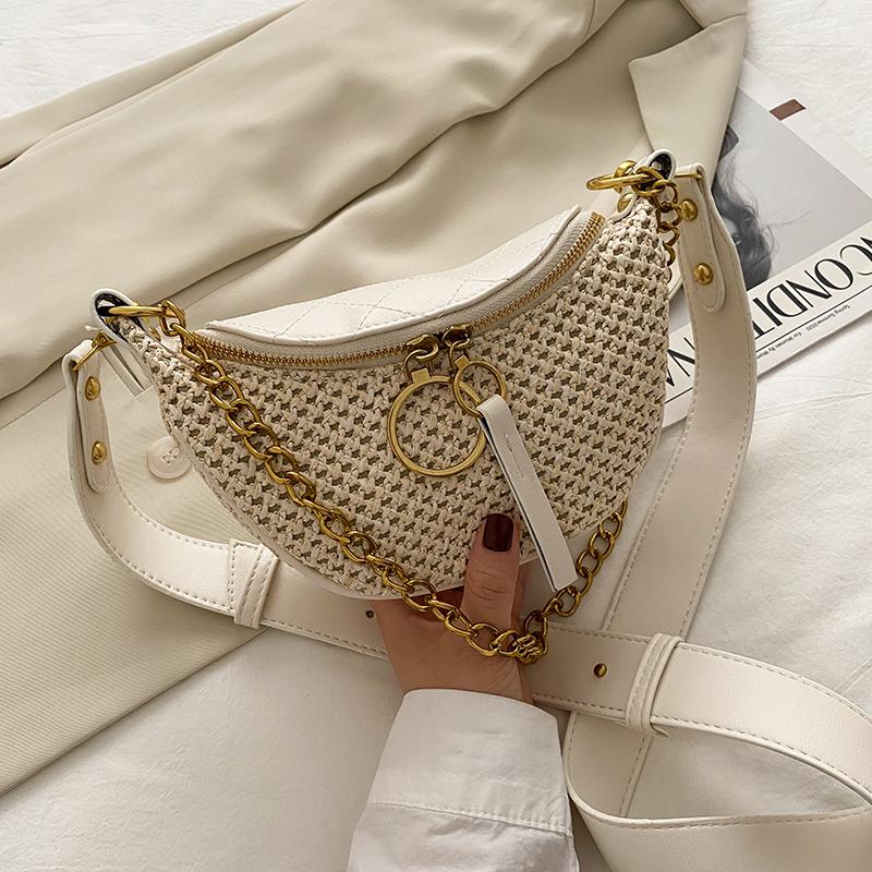 Women's Summer Shoulder Bag Straw 2021 Female's Woven Dumpling-shaped Crossbody Creative Fashion Totes, Khaki
Women's Summer Shoulder Bag Straw 2021 Female's Woven Dumpling-shaped Crossbody Creative Fashion Totes, Khaki