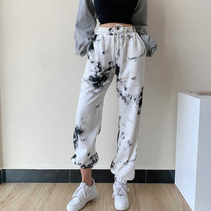 WOMENGAGA American Street Tie Dye Sports Pant's Drawstring Elastic High Waist Straight Casual Trousers SIKG 210603, Coffee tie dye
WOMENGAGA American Street Tie Dye Sports Pant's Drawstring Elastic High Waist Straight Casual Trousers SIKG 210603, Coffee tie dye