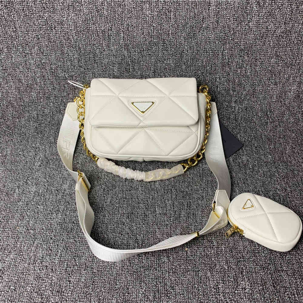 luxury Multi Pochette G Telfar bags C mini 2021 Nylon Hanghhangbag chain three akend L zhouzhoubao123 designer P family quilted handbags