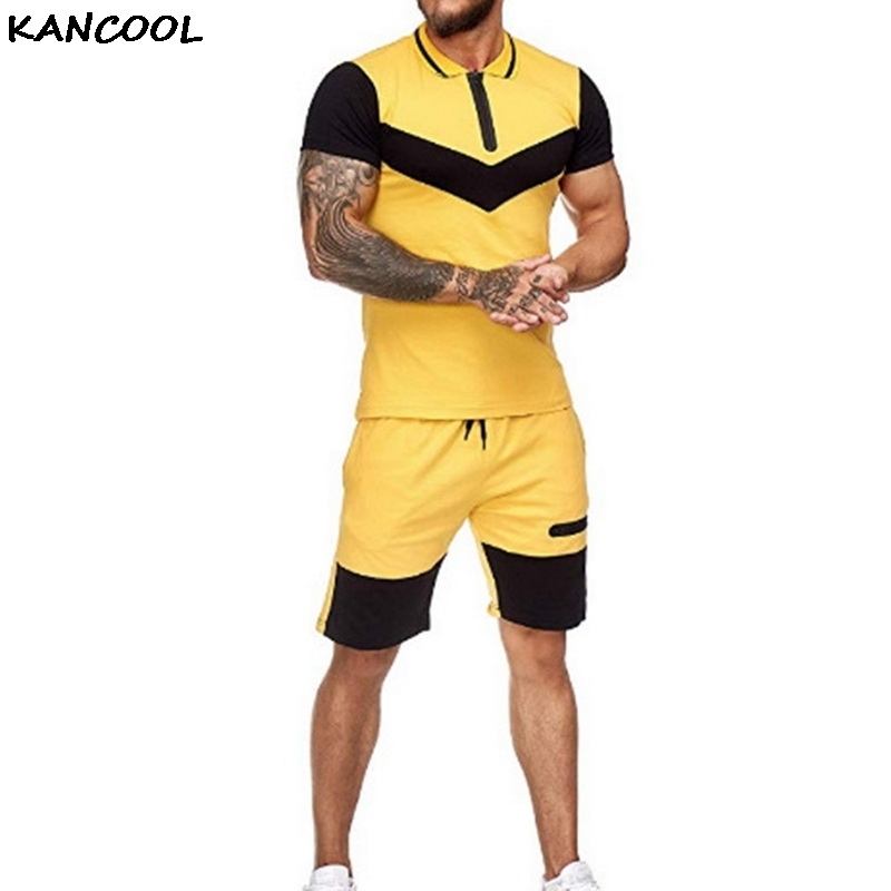 Mens Short Sets Summer Casual Summer Clothing 2 Piece Set Colorblock Track Suits T Shirt+Shorts Cotton Men Tracksuits, Gray
Mens Short Sets Summer Casual Summer Clothing 2 Piece Set Colorblock Track Suits T Shirt+Shorts Cotton Men Tracksuits, Gray