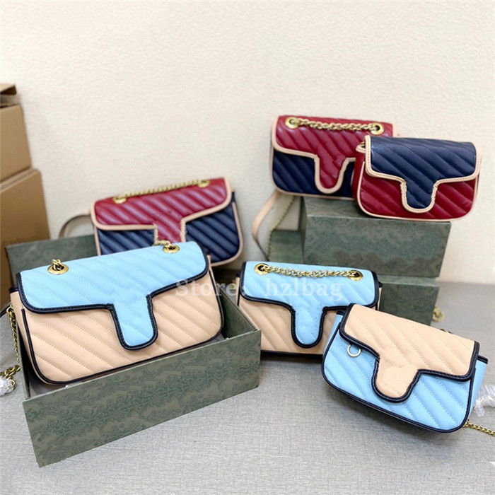 Marmont small bag Red Pastel blue butter diagonal matelasse leather Luxurys Designers Bags Flap Purse Wallet Marmont chain shoulder bag Style 443497, Color 02
Marmont small bag Red Pastel blue butter diagonal matelasse leather Luxurys Designers Bags Flap Purse Wallet Marmont chain shoulder bag Style 443497, Color 02