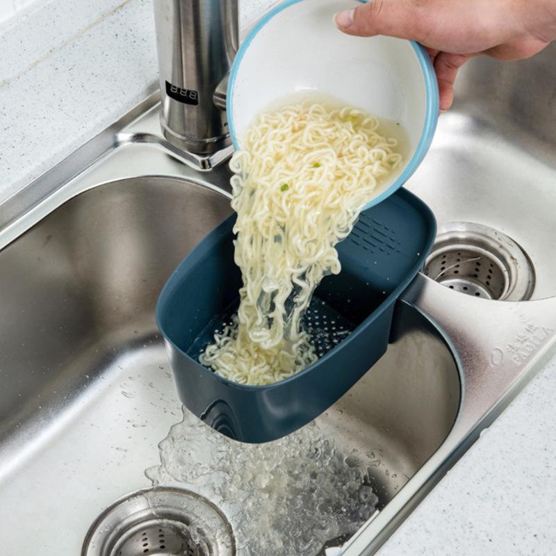 Storage Baskets Plastic Kitchen Organizer Saddle Drain Basket Food Residue Filtration Household Supplies
Storage Baskets Plastic Kitchen Organizer Saddle Drain Basket Food Residue Filtration Household Supplies