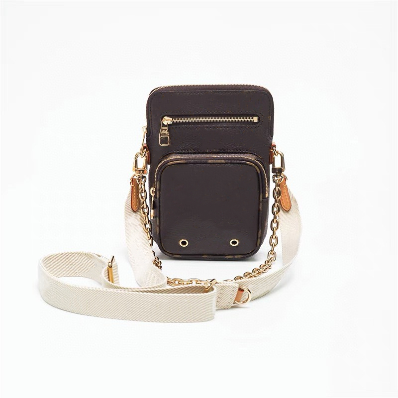 UTILITY PHONE POCKET Bag for Women Men Gold Chain Cross Body Shoulder Bags Zipped Pouch Handbag Canvas Strap Fanny Pack Tote Perfume Case Lady Purse Clutch M80746, Extra fee for adding(not sale)
UTILITY PHONE POCKET Bag for Women Men Gold Chain Cross Body Shoulder Bags Zipped Pouch Handbag Canvas Strap Fanny Pack Tote Perfume Case Lady Purse Clutch M80746, Extra fee for adding(not sale)