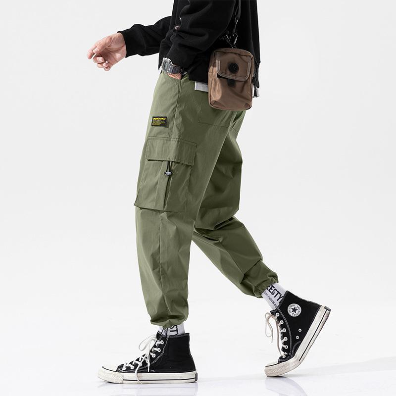 Men' Pants Summer Cargo Thin Loose Drawstring Trousers Print Fashion Casual Joggers Men High Street Trend Sport Pant, K186black
Men' Pants Summer Cargo Thin Loose Drawstring Trousers Print Fashion Casual Joggers Men High Street Trend Sport Pant, K186black