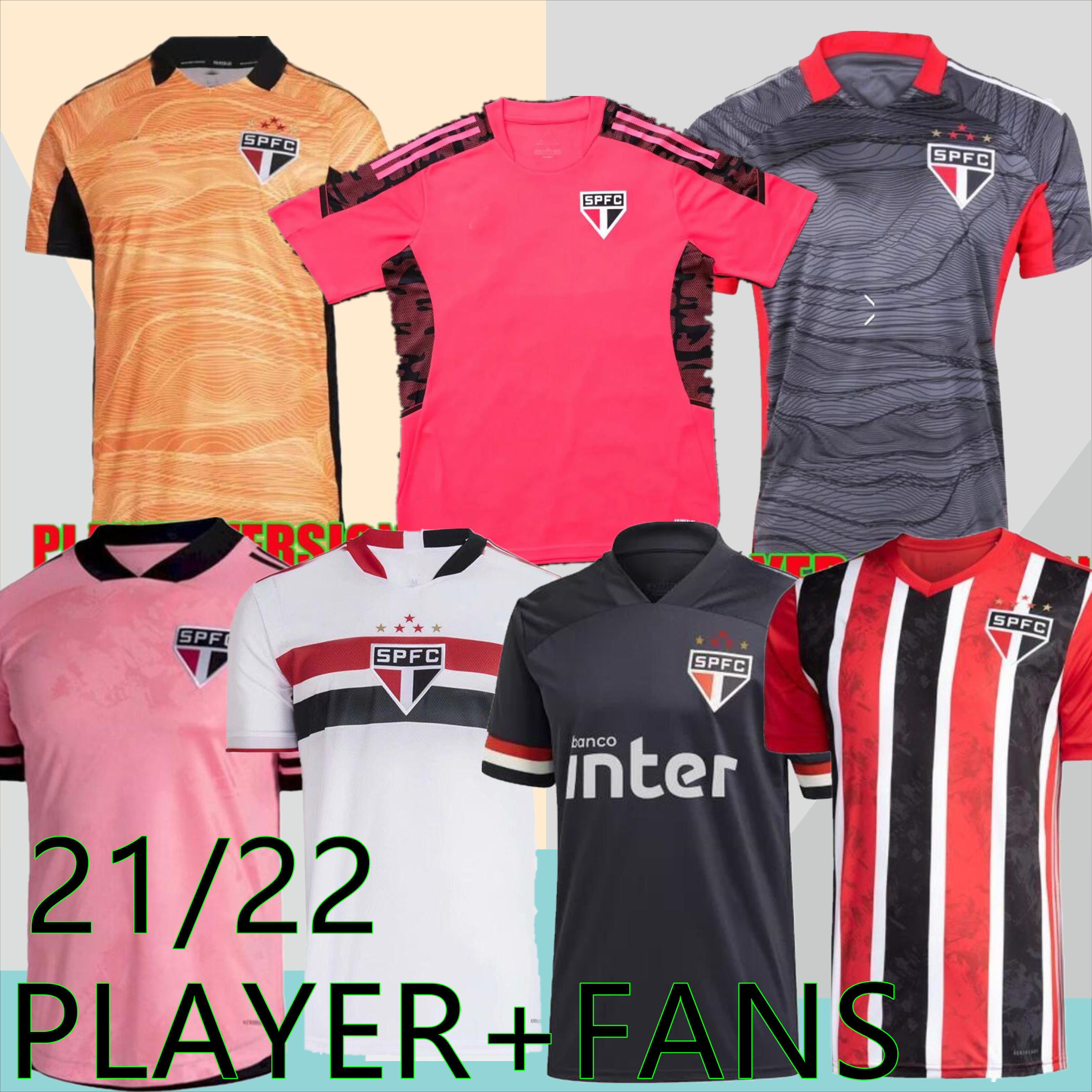 2122 2021 Sao Paulo DANI ALVES PLAYER FANS soccer jersey 2022 Luciano Igor Gomes Luan Pablo camisa football shirt 21/22 Goalkeeper uniform, Kid 20
2122 2021 Sao Paulo DANI ALVES PLAYER FANS soccer jersey 2022 Luciano Igor Gomes Luan Pablo camisa football shirt 21/22 Goalkeeper uniform, Kid 20