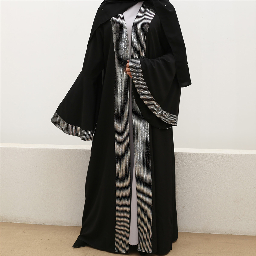 Ramadan Dubai Arabic Sequin Abaya Kimono Mujer Hijab Muslim Dress Turkish Islamic Clothing Abayas For Women Kaftan Caftan Niqab
Ramadan Dubai Arabic Sequin Abaya Kimono Mujer Hijab Muslim Dress Turkish Islamic Clothing Abayas For Women Kaftan Caftan Niqab