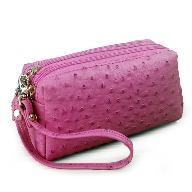 Ostrich Pattern Pu Leather Women Clutch Bag Cosmetic Makeup Mobile Phone Female Handbag Bags & Cases, Black
Ostrich Pattern Pu Leather Women Clutch Bag Cosmetic Makeup Mobile Phone Female Handbag Bags & Cases, Black