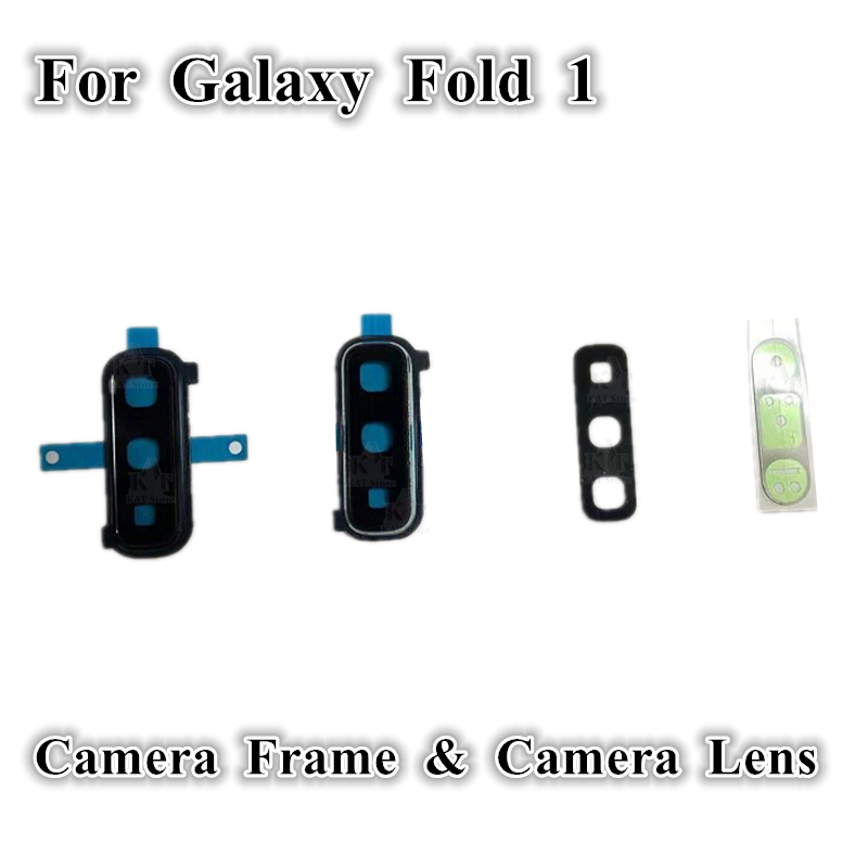 5Pcs OEM Back Rear Camera Ring Frame Cover Glass Lens for Samsung Galaxy Fold 1 4g 5g F9000 W2020 Replacement Parts
5Pcs OEM Back Rear Camera Ring Frame Cover Glass Lens for Samsung Galaxy Fold 1 4g 5g F9000 W2020 Replacement Parts