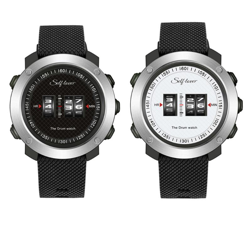 Wristwatches Mens Digital Sports Watch, Creative Drum Watches Outdoor Waterproof Black ABS Strap Wristwatch For Men, White
Wristwatches Mens Digital Sports Watch, Creative Drum Watches Outdoor Waterproof Black ABS Strap Wristwatch For Men, White