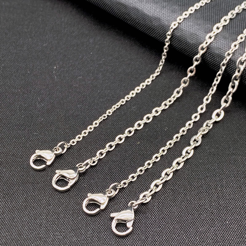 1.6mm 2mm 2.4mm 3mm Stainless Steel O Chains For Pendant Necklaces Fashion Women Men Kids Party Wear Jewelry
1.6mm 2mm 2.4mm 3mm Stainless Steel O Chains For Pendant Necklaces Fashion Women Men Kids Party Wear Jewelry