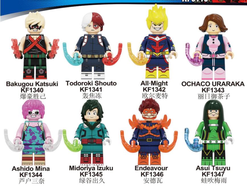 8pcs/set 4.5cm Children's assembling Minifig Blocks toy Building block minifigure KF6116 Lvgu fight plug-in educational toys
8pcs/set 4.5cm Children's assembling Minifig Blocks toy Building block minifigure KF6116 Lvgu fight plug-in educational toys