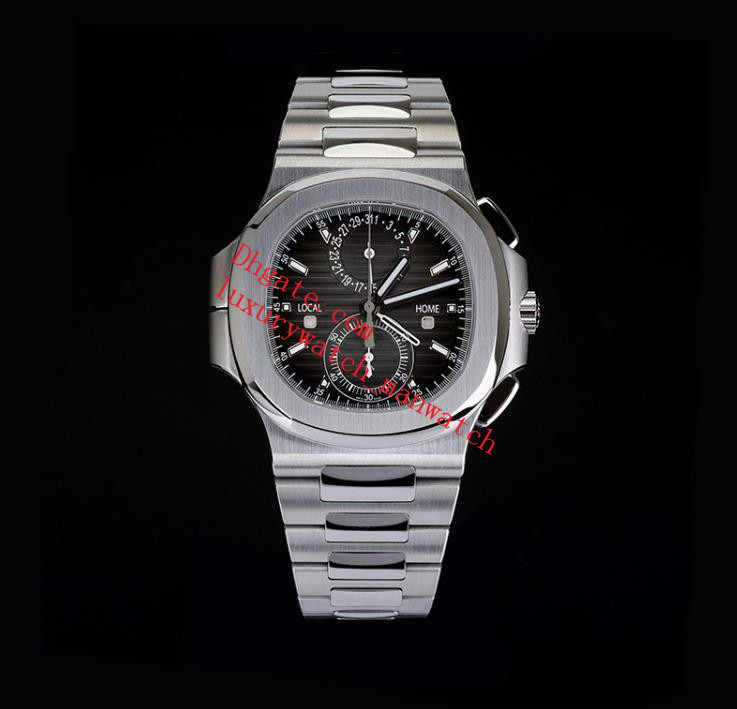 Luxury Men's Watches 5990/1A-001 41mm Quartz Chronograph Movement Black Dial Silver Stainless Steel Bracelet Fashion Wristwatches
Luxury Men's Watches 5990/1A-001 41mm Quartz Chronograph Movement Black Dial Silver Stainless Steel Bracelet Fashion Wristwatches