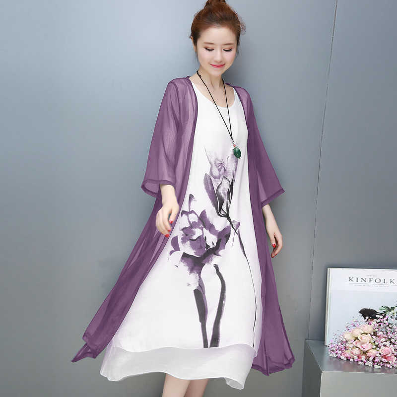 NYFS Summer Ink painting Woman Dress Two piece Dress casual Slim female Vestidos Robe Dress S-4XL Size 210630