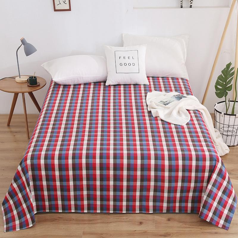 Bedding Sets Cotton Yarn-Dyed Old Coarse One-Piece Bed Sheet Breathable Skin-Friendly And Machine Washable, Half pot yarn
Bedding Sets Cotton Yarn-Dyed Old Coarse One-Piece Bed Sheet Breathable Skin-Friendly And Machine Washable, Half pot yarn