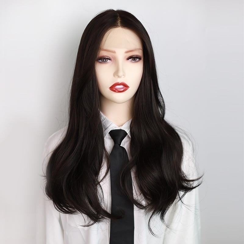 net 2020 red new Headcover women's long curly hair high temperature silk big wave front lace wig, Simulation of scalp
net 2020 red new Headcover women's long curly hair high temperature silk big wave front lace wig, Simulation of scalp
