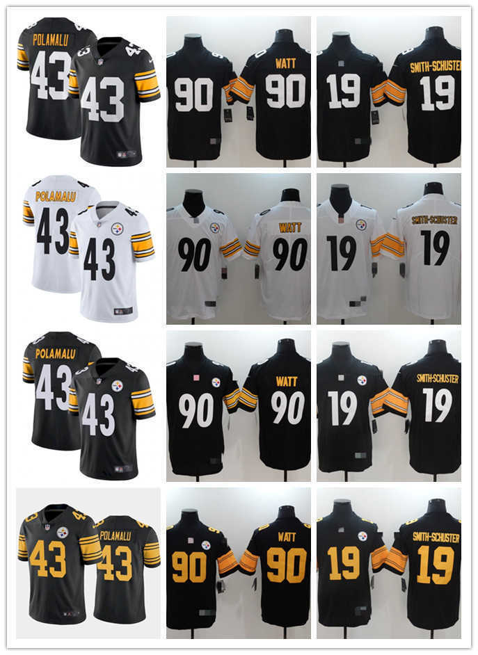Mens Womens Youth PittsburghStelerrs19 Juju Smith-Schuster 90 T.J. Watt 43 Troy Polamalu Custom Black White Football Jerseys, Colour
Mens Womens Youth PittsburghStelerrs19 Juju Smith-Schuster 90 T.J. Watt 43 Troy Polamalu Custom Black White Football Jerseys, Colour