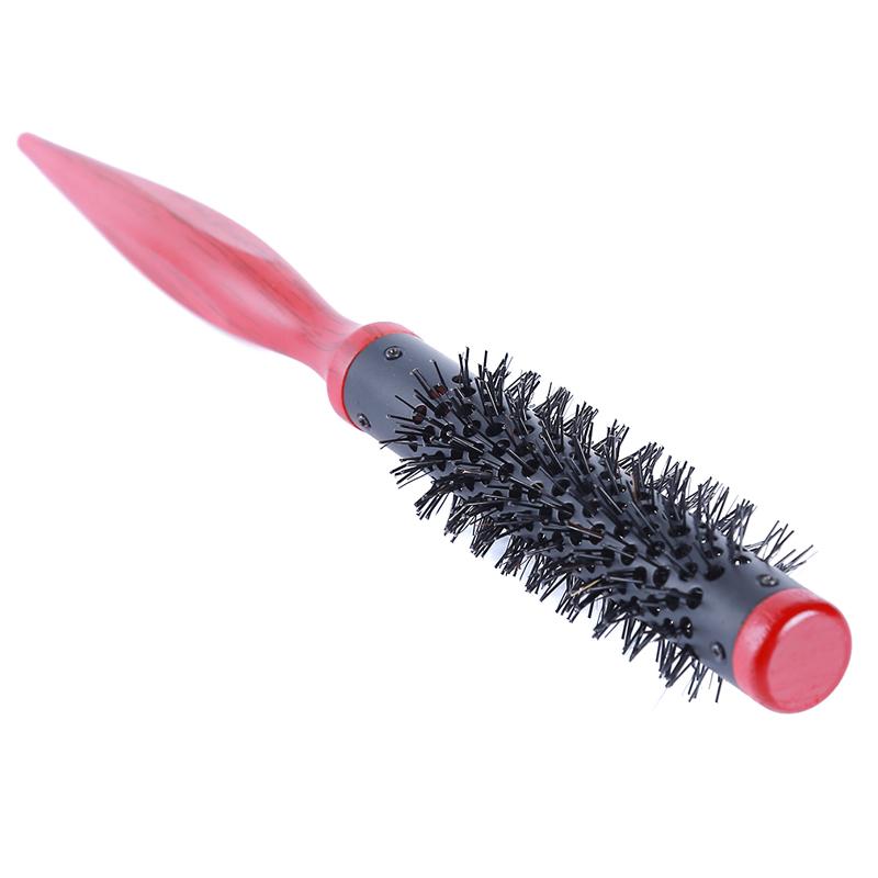 Hair Brushes 1PC DIY Hairstyle Cuspidal Handle Detangle Comb Roller Round Massage Hairbrush Styling Tool