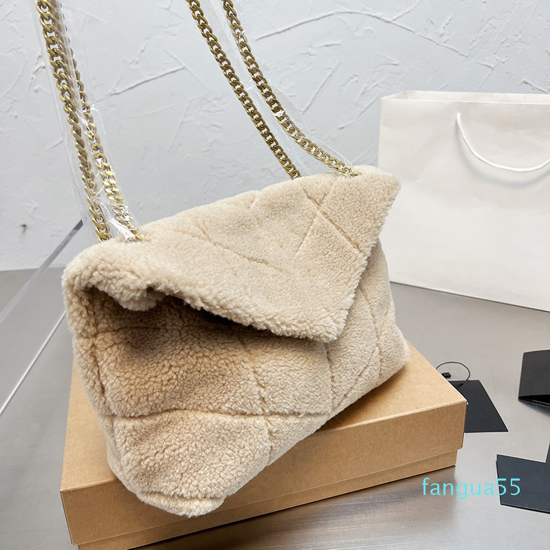 2021 Winter Classic Medium Flap Shearling Fur Bags Puffer Fashion Famous Luxury Designer Large Capacity Lambskin Genuine Real Leather Soft, Brown
2021 Winter Classic Medium Flap Shearling Fur Bags Puffer Fashion Famous Luxury Designer Large Capacity Lambskin Genuine Real Leather Soft, Brown