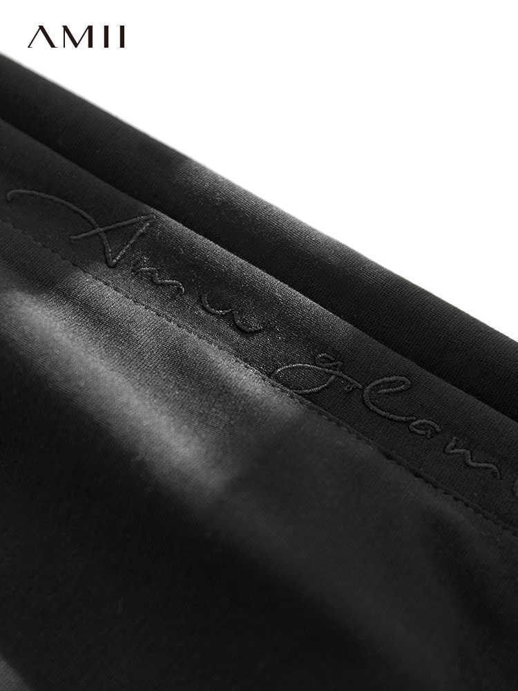 Minimalism Summer Fashion Pants For Women Sport Causal Solid Elastic Waist Loose 's Joggers 12130221 210527