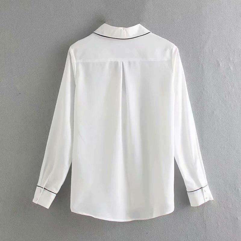 Spring Autumn Women Shirts Single Breasted Office Lady Turn Down Collar Blouses FemaleTops Loose Korean Style Blusas 210422