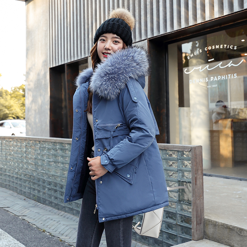 Fashion Long Parkas Women Winter Jacket and Coat 2021 New Faux Fur Collar Hooded Thick Winter Jacket Female Clothing, Black
Fashion Long Parkas Women Winter Jacket and Coat 2021 New Faux Fur Collar Hooded Thick Winter Jacket Female Clothing, Black