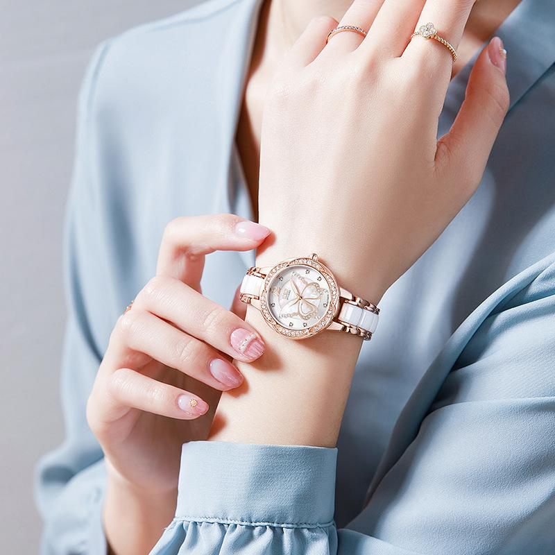 Wristwatches Daybird Women Mechanical Watch Rose Gold Stainless Steel Ceramics Strap Dress Watches Fashion Women's Automatic Wa, Pink
Wristwatches Daybird Women Mechanical Watch Rose Gold Stainless Steel Ceramics Strap Dress Watches Fashion Women's Automatic Wa, Pink