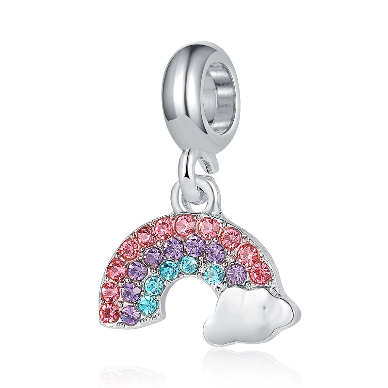 Fits Pandora Bracelets 20pcs Rainbow Clouds Crystal Dangle Silver Charm Bead Fit Original Pandora Bracelets DIY Jewelry For Women Gift
Fits Pandora Bracelets 20pcs Rainbow Clouds Crystal Dangle Silver Charm Bead Fit Original Pandora Bracelets DIY Jewelry For Women Gift