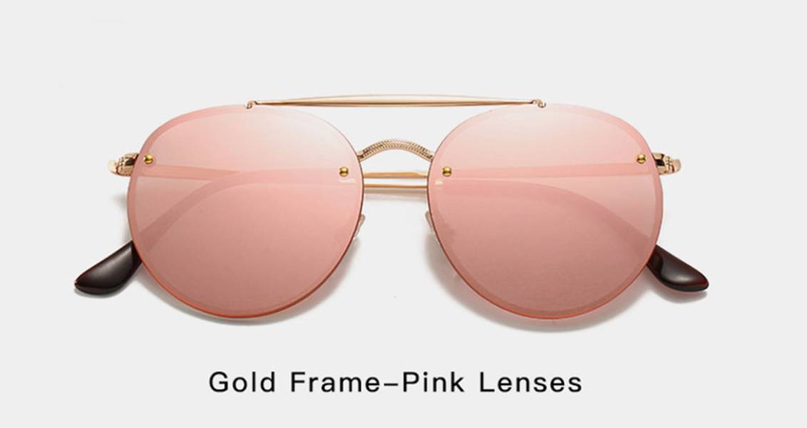 Designer Men Women Sunglasses Double Bridge Blaze Sun Glasses De Soleil with Leather Case, White;black 
Designer Men Women Sunglasses Double Bridge Blaze Sun Glasses De Soleil with Leather Case, White;black