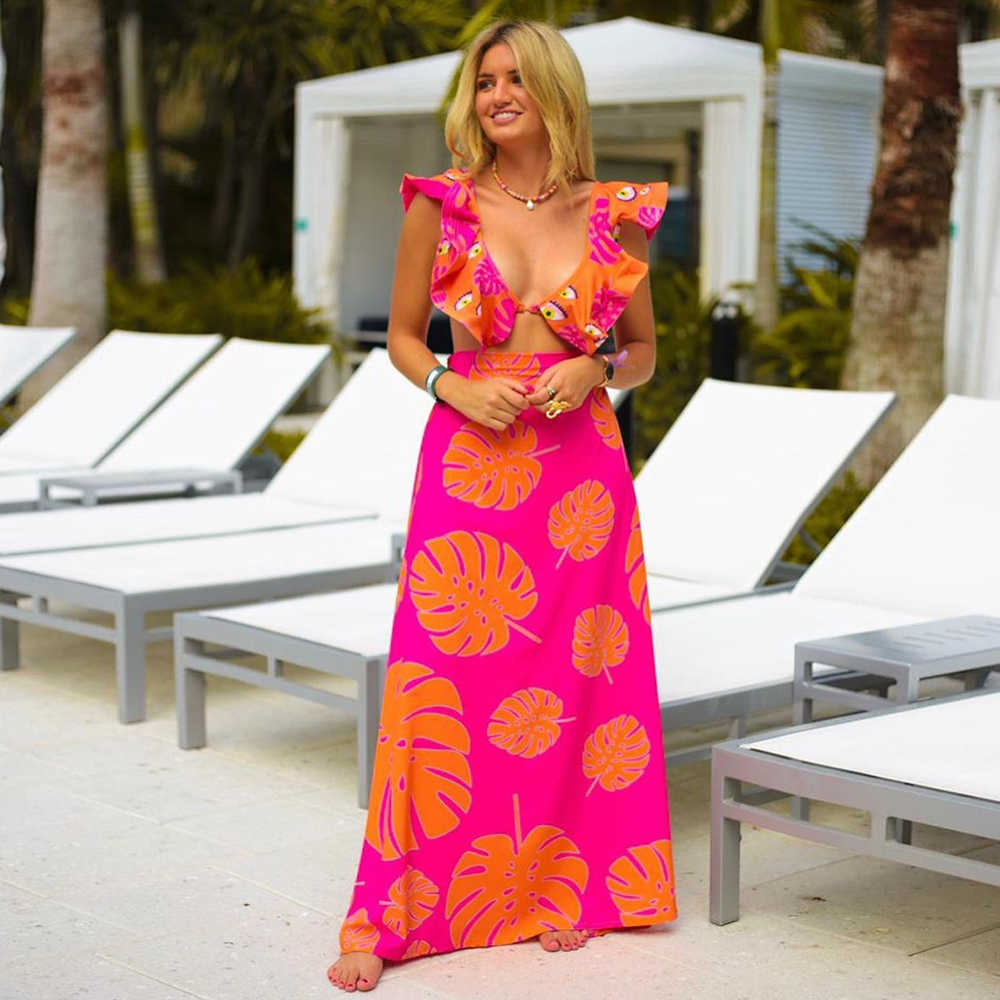 Sexy Bikinis With Cover Ups Women High Waist Swimsuit Short Sleeve Swimwear Bathing Suit Beachwear Biquini Female 210611