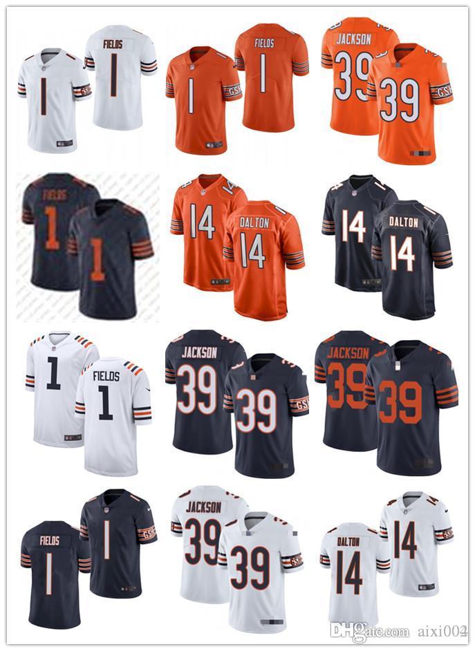 Mens Womens Youth ChicagoBears39 Eddie Jackson 1 Justin Fields 14 Andy Dalton White orange navy Customs Football Jerseys, Colour
Mens Womens Youth ChicagoBears39 Eddie Jackson 1 Justin Fields 14 Andy Dalton White orange navy Customs Football Jerseys, Colour
