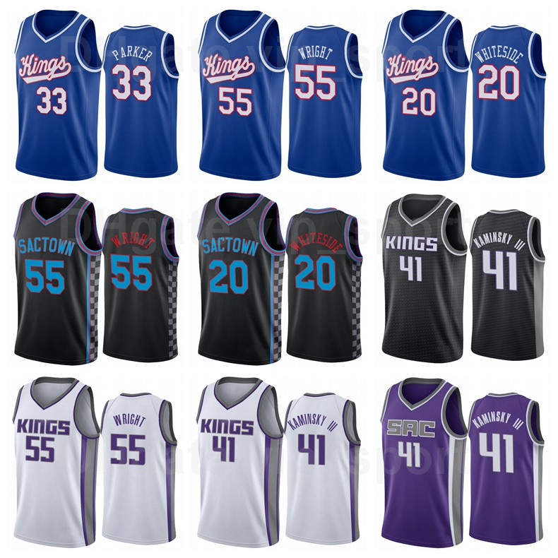 Printed Basketball 33 Jabari Parker Jersey 41 Frank Kaminsky 55 Delon Wright 20 Hassan Whiteside Black Blue Purple Size S to
Printed Basketball 33 Jabari Parker Jersey 41 Frank Kaminsky 55 Delon Wright 20 Hassan Whiteside Black Blue Purple Size S to