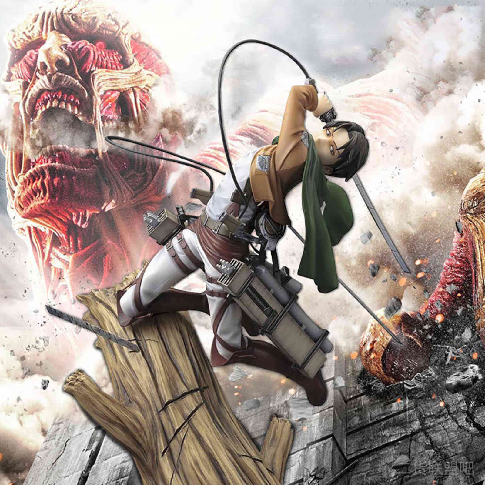28cm Attack on Titan Figure Rival Ackerman Action Figure Package Levi PVC Action Figure Toy Rivaille Collection Model Doll Gift H1105
28cm Attack on Titan Figure Rival Ackerman Action Figure Package Levi PVC Action Figure Toy Rivaille Collection Model Doll Gift H1105