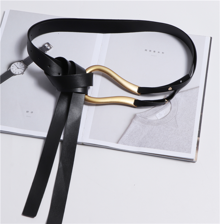 Jeans Women Belt Fashion Design Women Buckle Waist Belts Leather Strap High Quality Cummerbund Waistband for Girl Dress SW232 Y191130