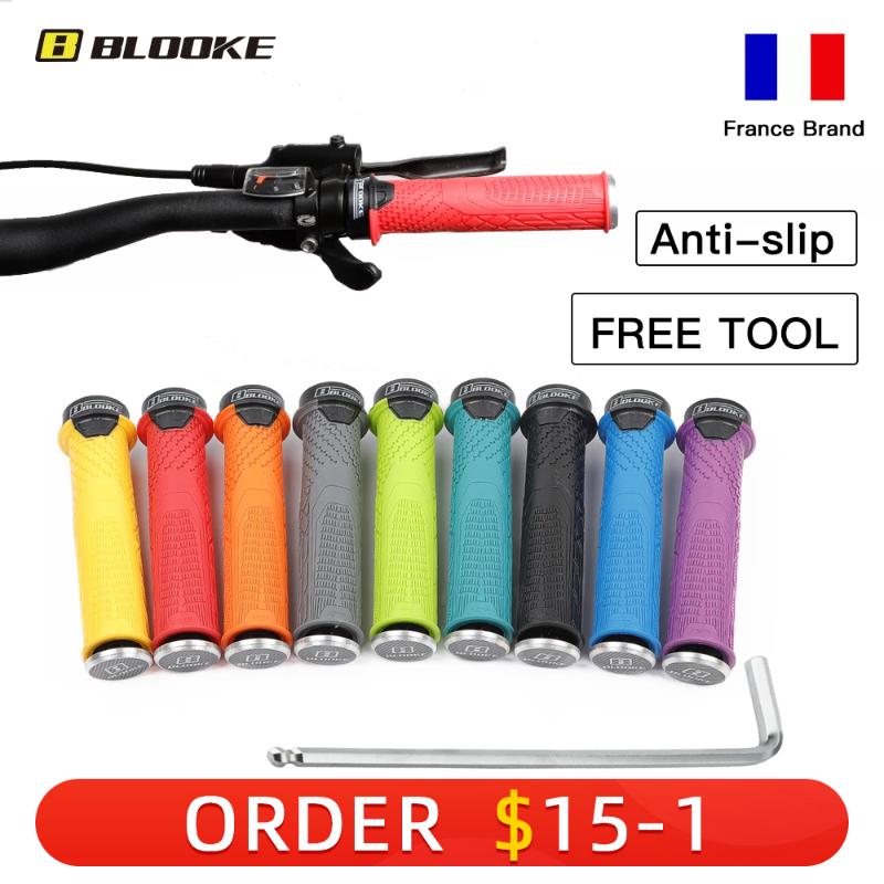 Bike Handlebars &Components BLOOKE MTB Grips 2.2cm Bar End Plug Cap 9 Color 14CM Anti-slip Rubber FOR Folding Mountain Bicycle Flat Handle A
Bike Handlebars &Components BLOOKE MTB Grips 2.2cm Bar End Plug Cap 9 Color 14CM Anti-slip Rubber FOR Folding Mountain Bicycle Flat Handle A