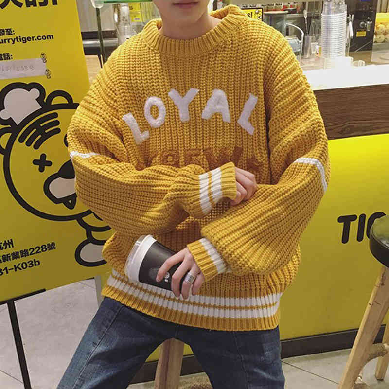 Men's Sweaters Houzhou suéteres e jumpers camisola pulôver masculino malha sweatshirts vestuário vintage coreano streetwear hip hop harajuku GNEY, 1# shoe box
Men's Sweaters Houzhou suéteres e jumpers camisola pulôver masculino malha sweatshirts vestuário vintage coreano streetwear hip hop harajuku GNEY, 1# shoe box