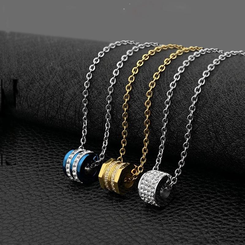 Pendant Necklaces Fashion Titanium Steel Simple Stainless Barrel Necklace Jewelry
Pendant Necklaces Fashion Titanium Steel Simple Stainless Barrel Necklace Jewelry