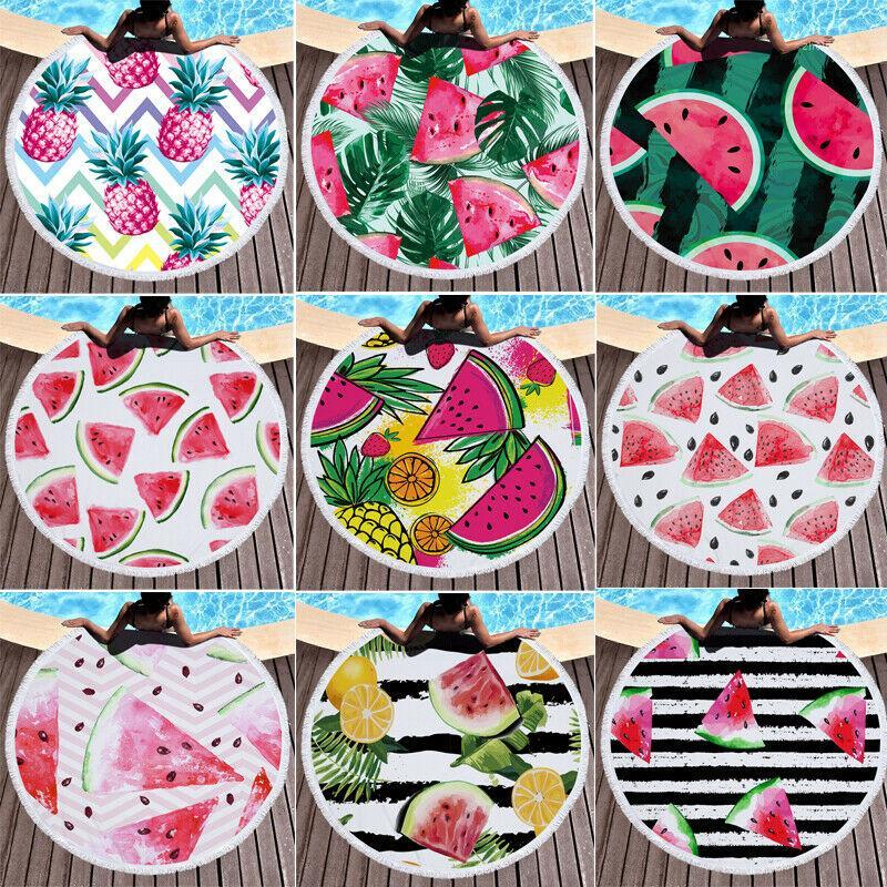 Blankets Boho Beach Towels Printed Watermelon Towel Microfiber Round Fabric Bath For Living Room Home Decorative Blanket
Blankets Boho Beach Towels Printed Watermelon Towel Microfiber Round Fabric Bath For Living Room Home Decorative Blanket