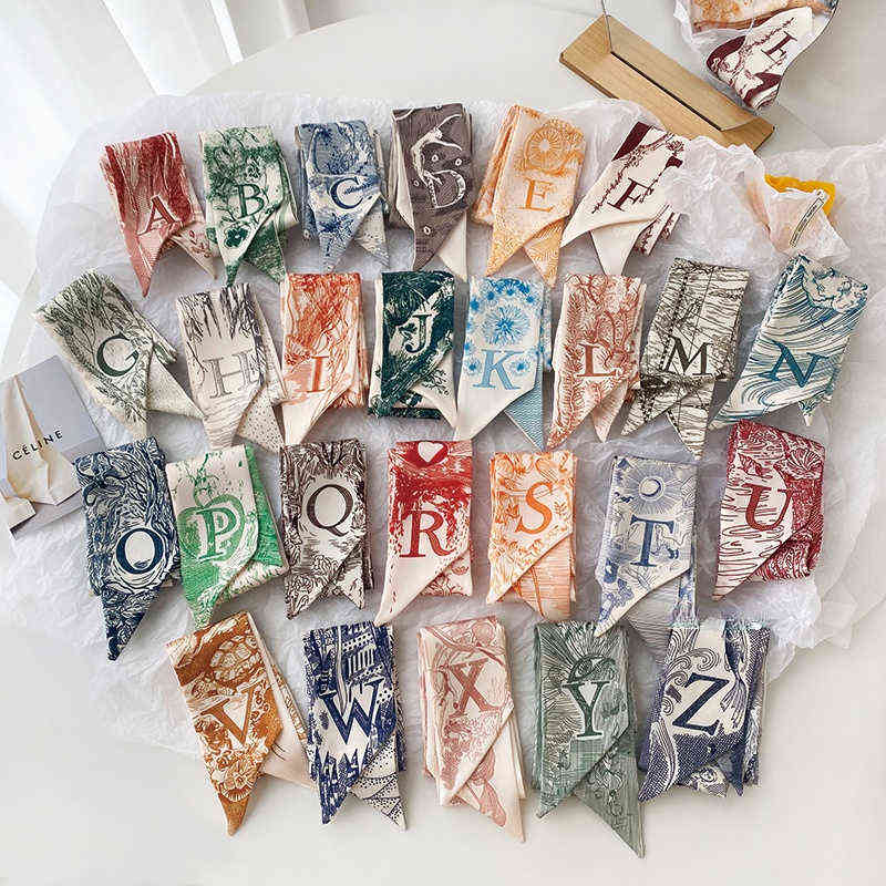 1 Piece Twilly Scarf for Bags Scarf Hair Band Super Beautiful Show Temperament Korean Decorative Scarf Tied Bag Ribbon Girl X220214
1 Piece Twilly Scarf for Bags Scarf Hair Band Super Beautiful Show Temperament Korean Decorative Scarf Tied Bag Ribbon Girl X220214