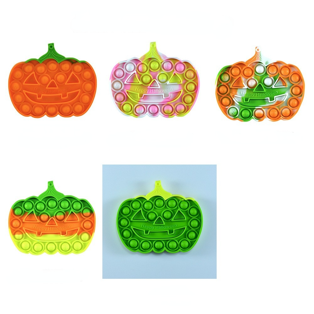 13cm New Halloween letter pumpkin rat killing pioneer rainbow desktop puzzle silicone decompression toy hanging key chain pop it fidget
13cm New Halloween letter pumpkin rat killing pioneer rainbow desktop puzzle silicone decompression toy hanging key chain pop it fidget