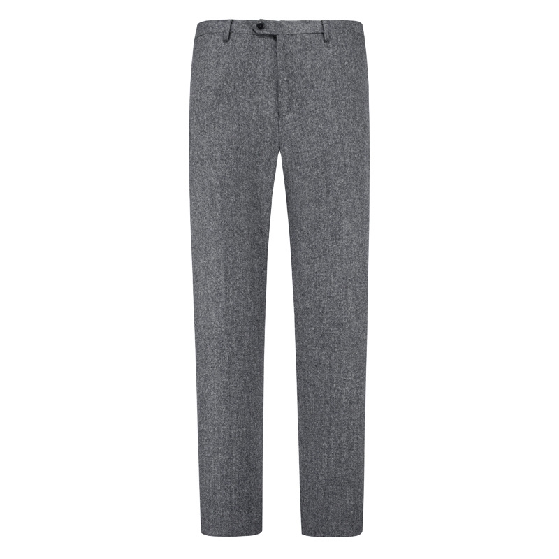 Kd716. Carl brand spring and autumn thick casual Italian fabric wool medium waist straight men's pants, Gray
Kd716. Carl brand spring and autumn thick casual Italian fabric wool medium waist straight men's pants, Gray